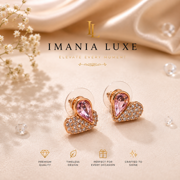 Heart Stud Earrings