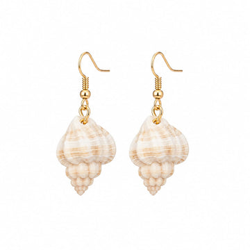 Natural SeaShell Drop Earrings