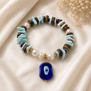 HandCrafted Boho Evil Eye Bracelet