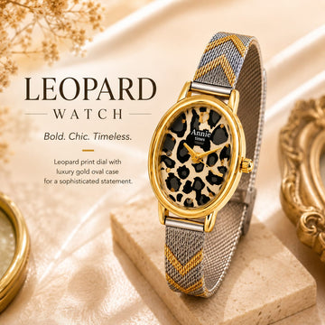 Leopard Print Women Quartz Watch