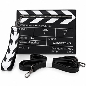 Movie Clapperboard Design Square Bag