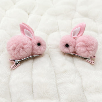 2Pcs Cute Rabbit Hair Clips