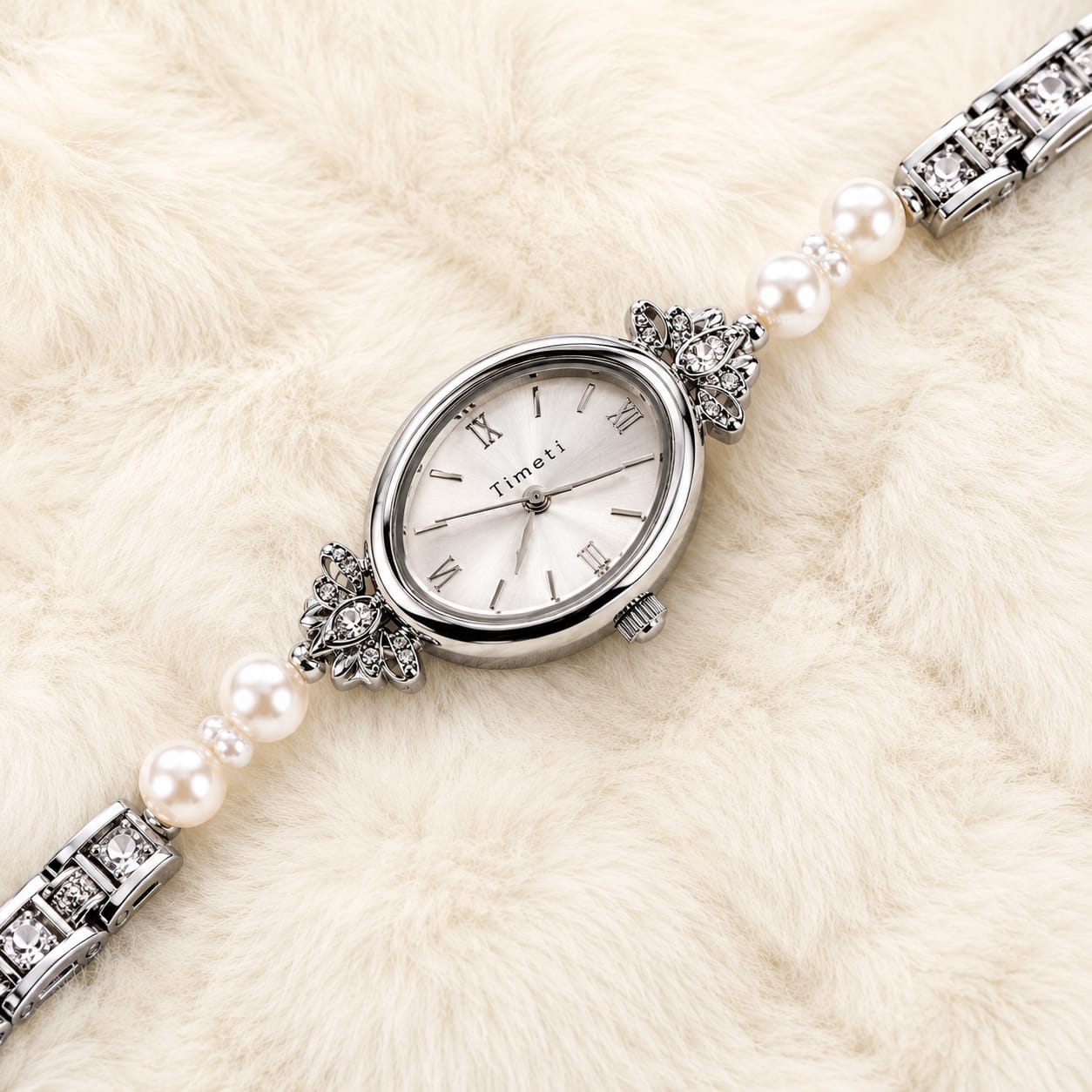 Beaded Quartz Delicate Watch