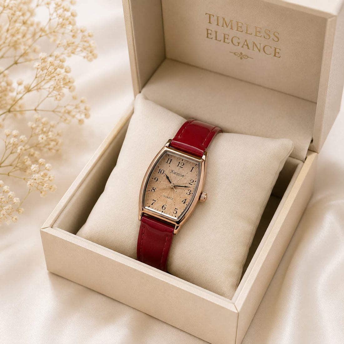 Barrel-Shaped Fashionable Watch