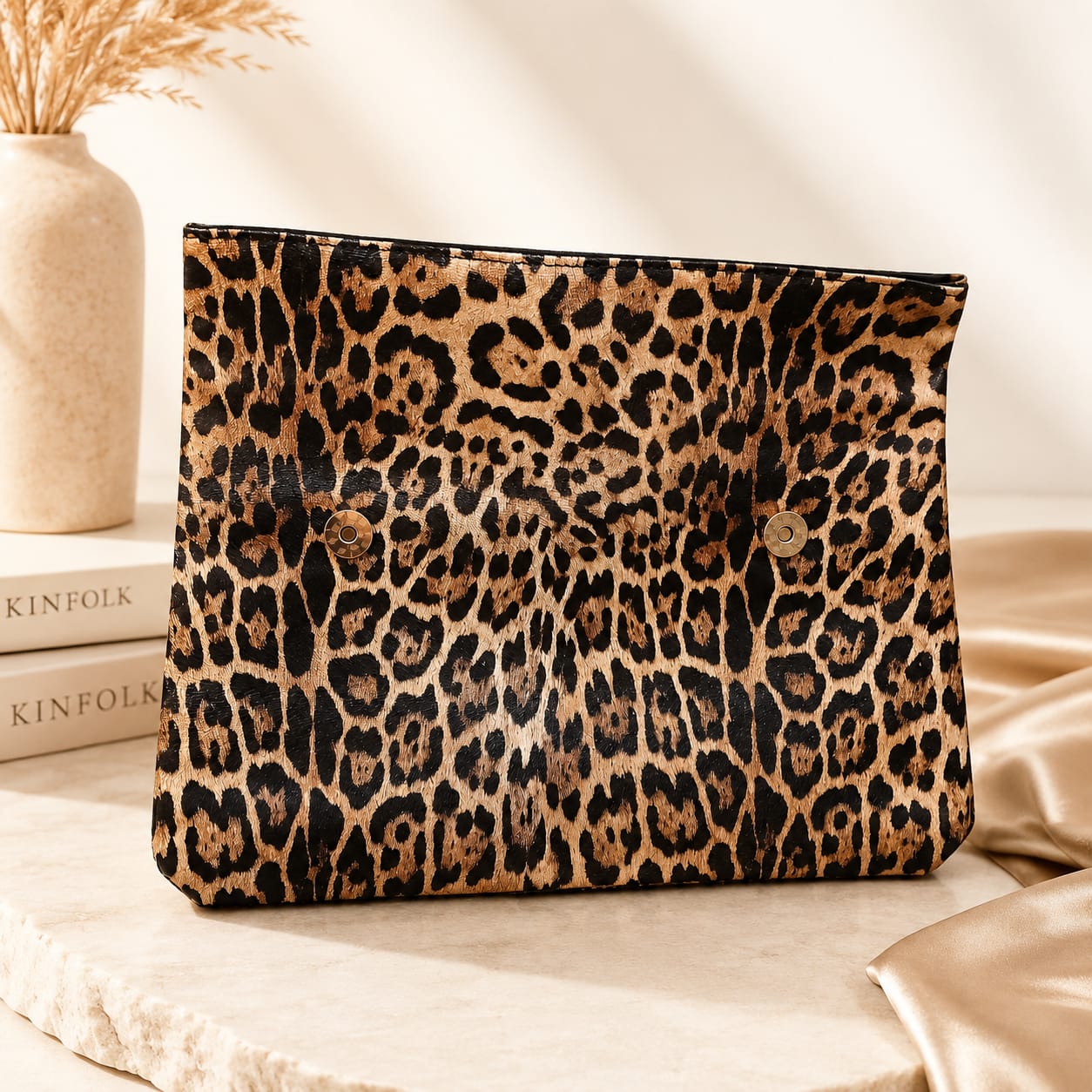 Flap Magnetic Closure small Square Bag