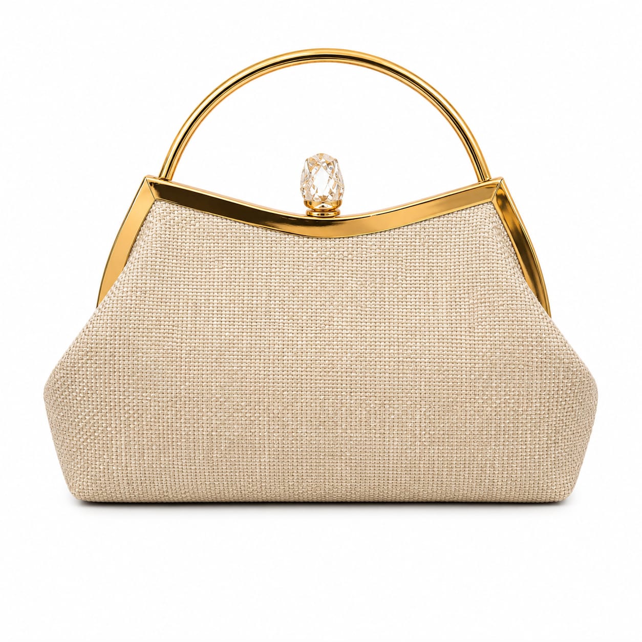 Embroidered Floral Tulle & Sequin Patchwork Retro chic Clutch Bag