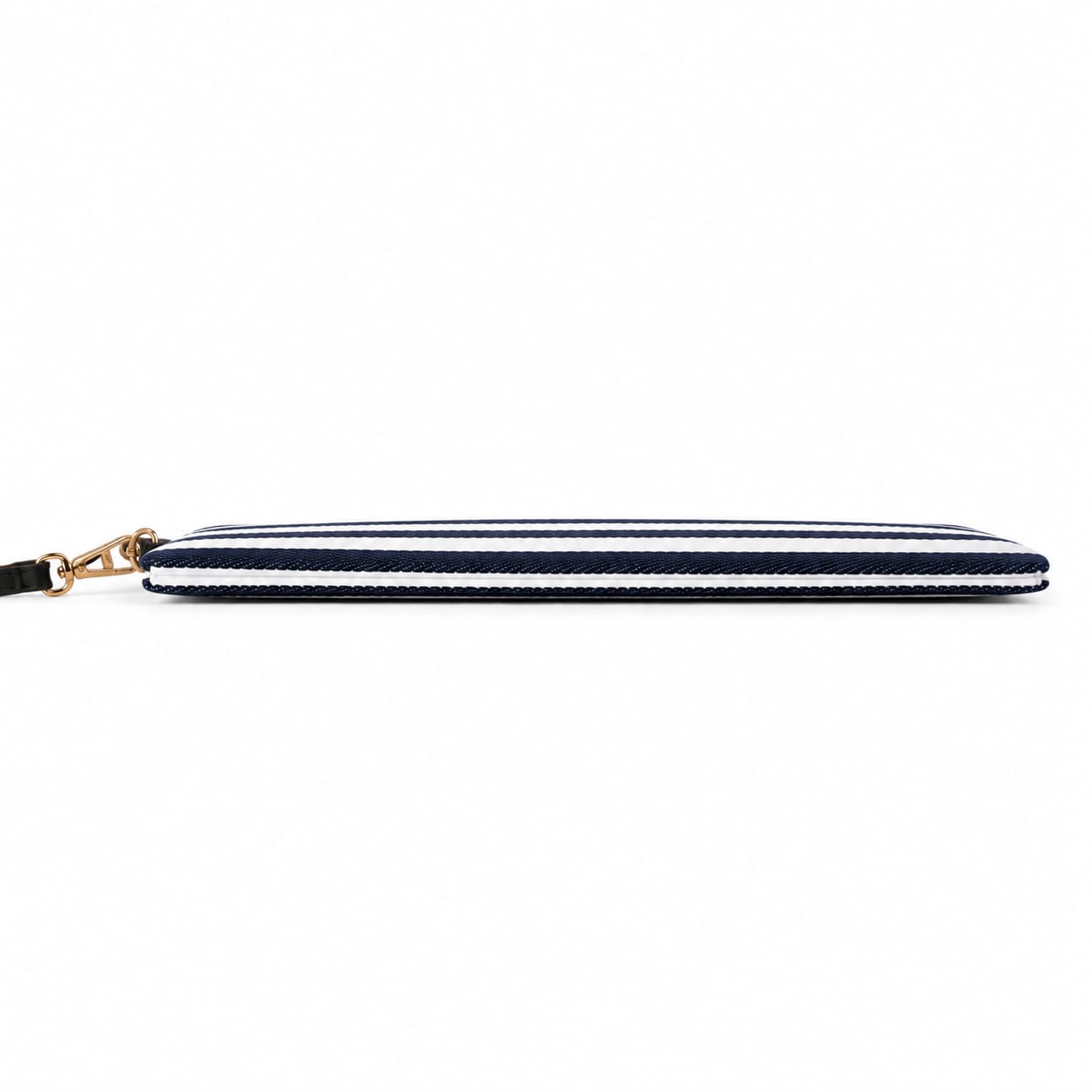 Fashion Versatile stripped Zipper Makeup Bag
