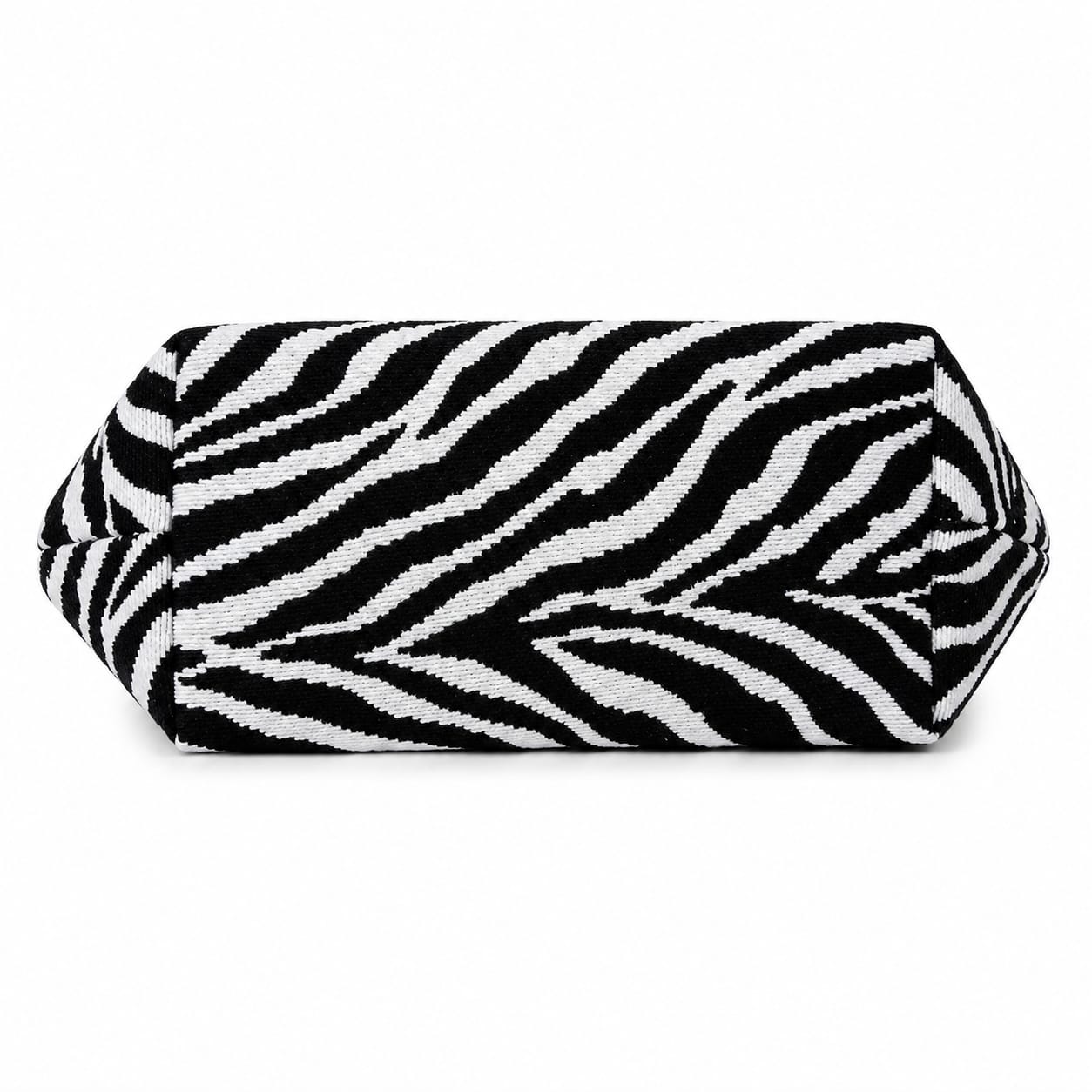 Contrasting Stripe Mini Bucket Bag