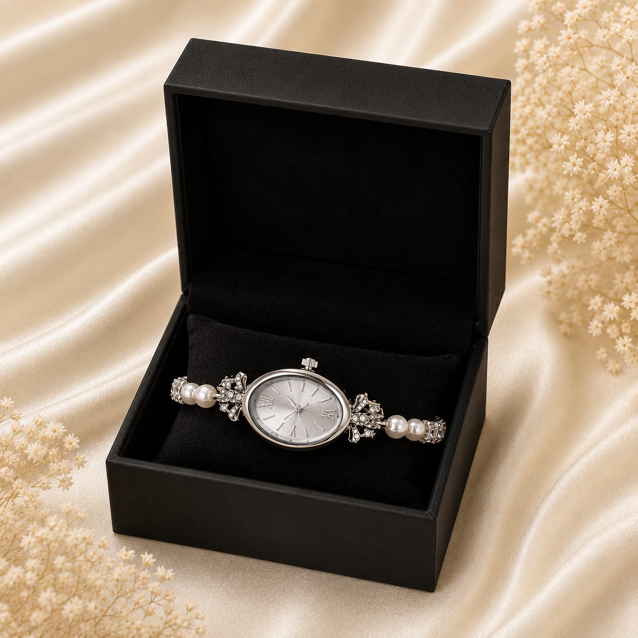 Beaded Quartz Delicate Watch