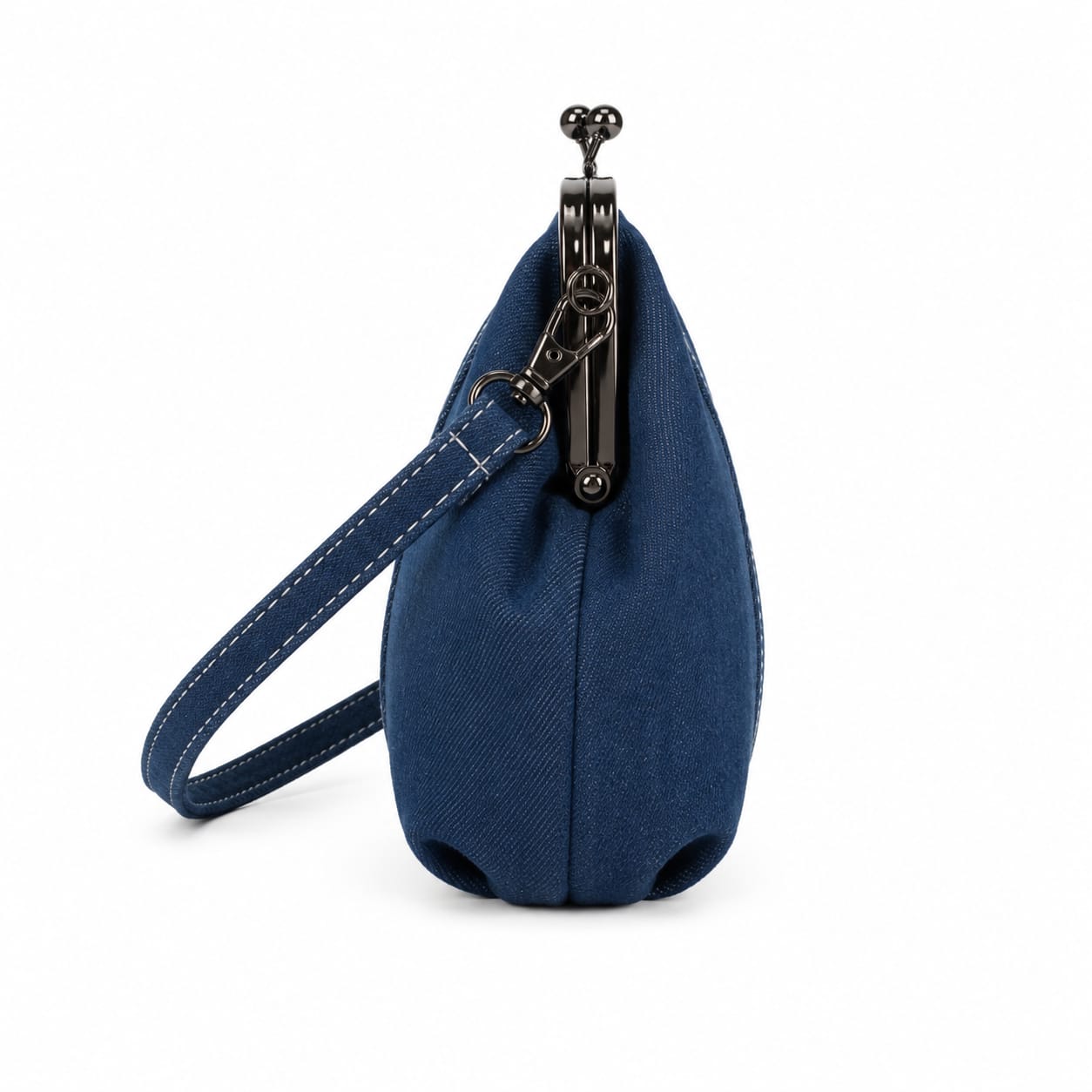 Vintage Denim Crossbody Bag