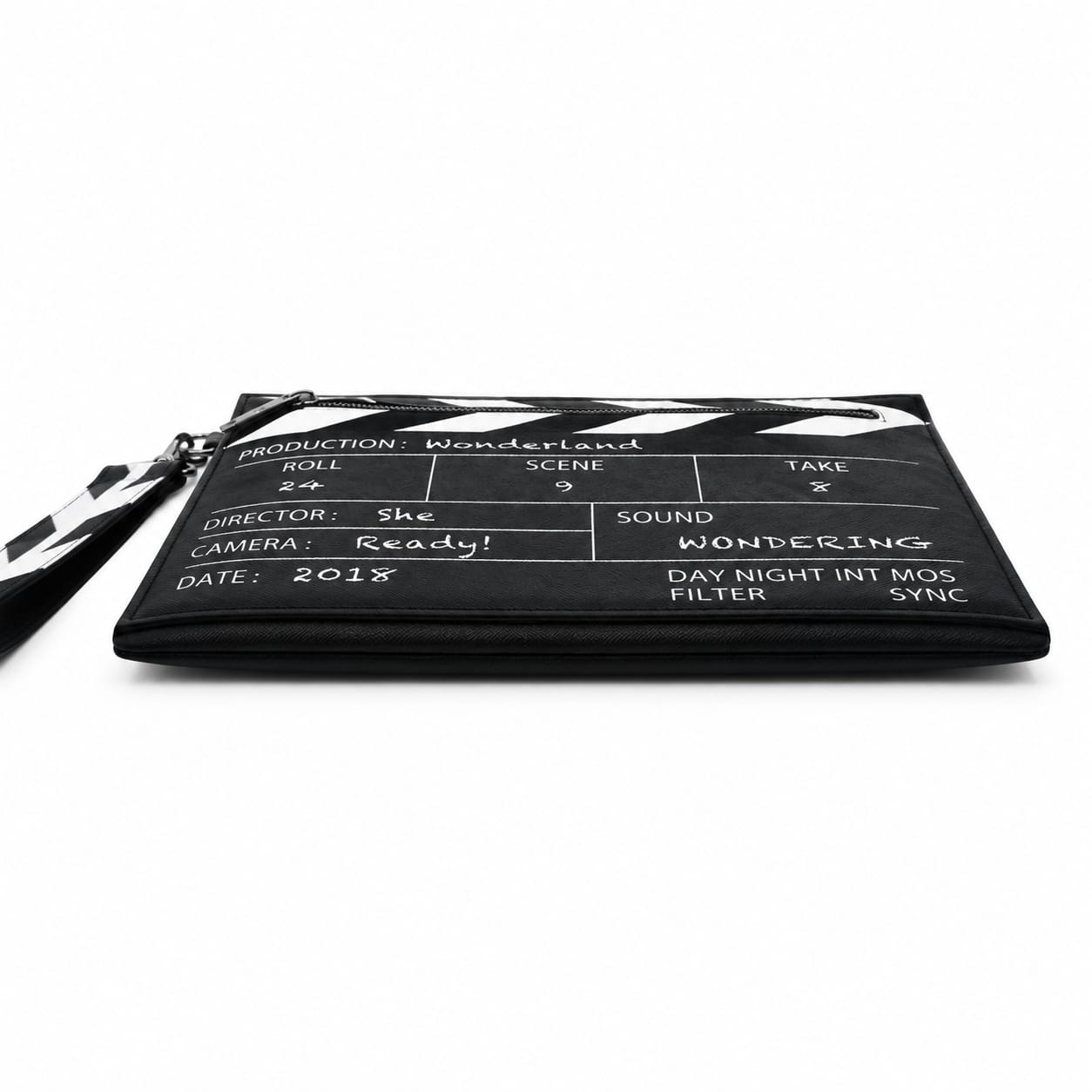 Movie Clapperboard Design Square Bag