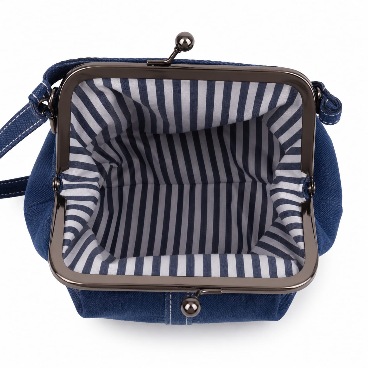 Vintage Denim Crossbody Bag