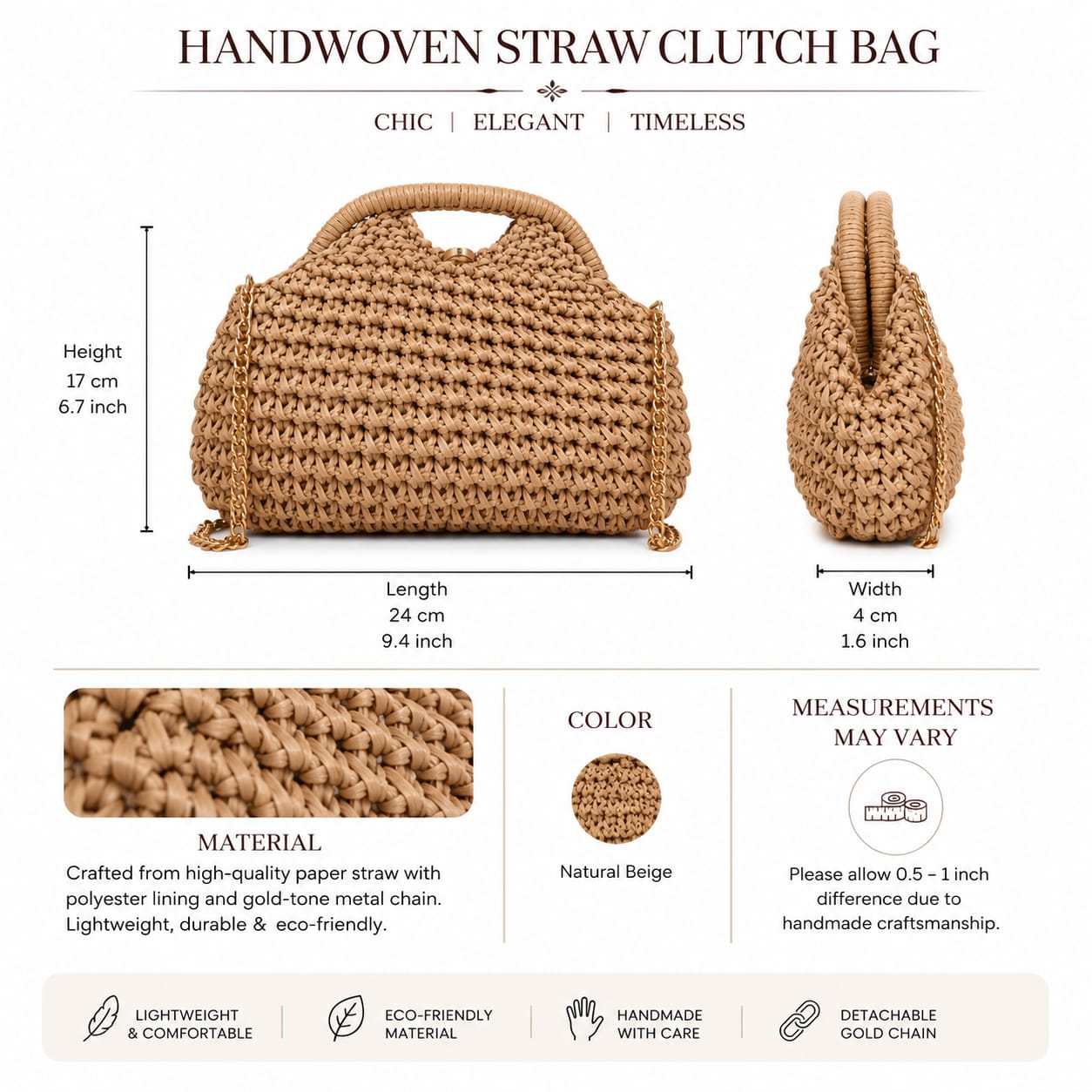 Straw Woven Bag