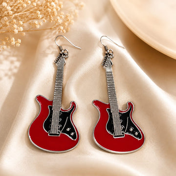 Musical Instrument Drop Earrings