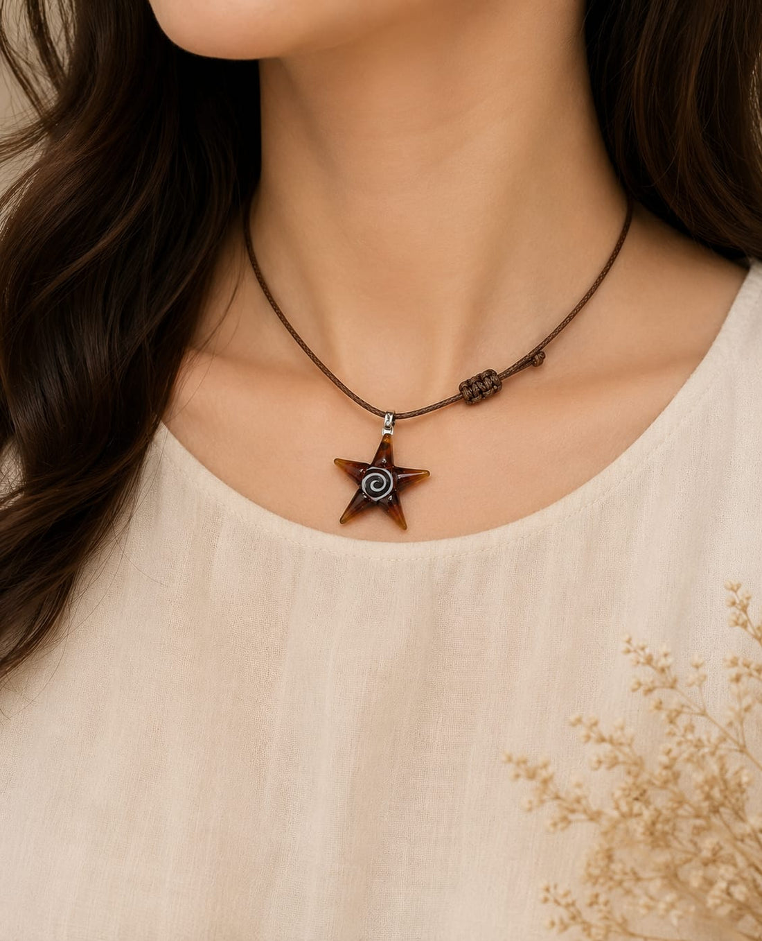 Handmade SeaStar Pendant Necklace
