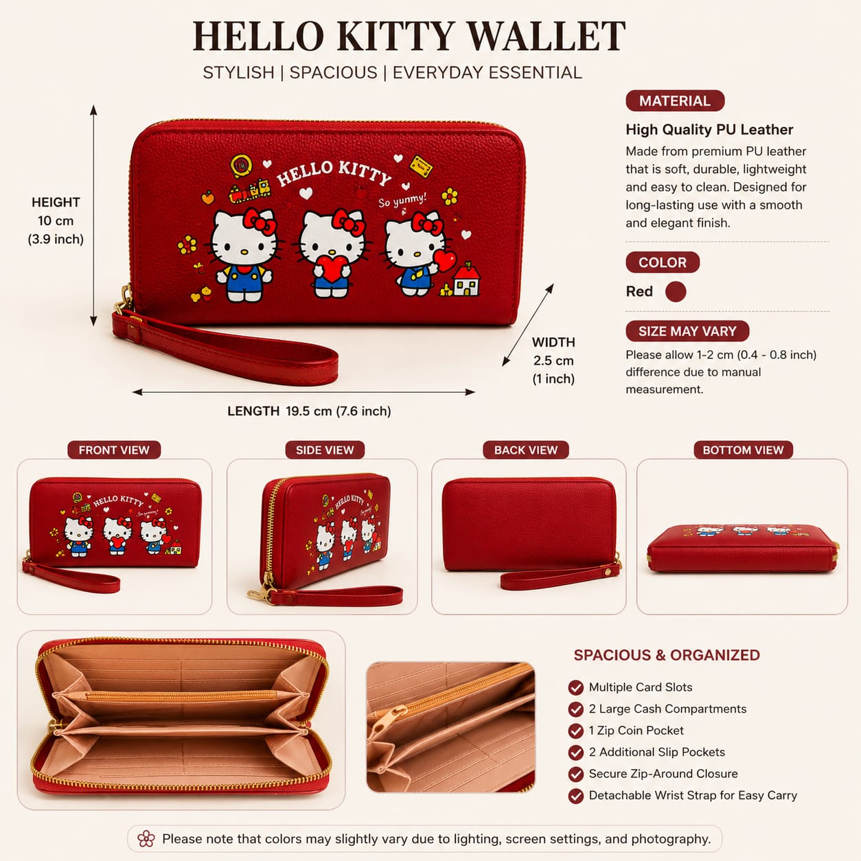 Sanrio Long Wallet